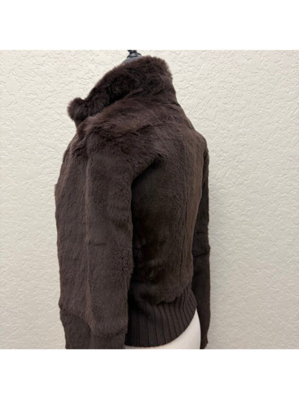 June Rabbit Fur Reversible Jacket - Picture 9 of 12